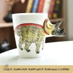 Tasse dinosaure idéale pour le petit déjeuner