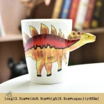 Mug créatif dinosaure pour cadeaux