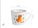 Tasse à café avec design de dinosaure pour les petits aventuriers