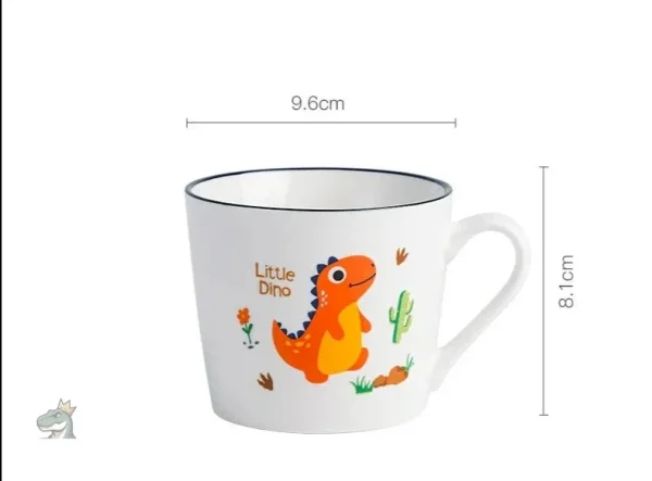 Tasse à café avec design de dinosaure pour les petits aventuriers