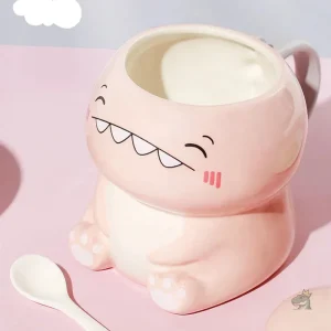 Mug dinosaure en 3D, parfait pour les fans de Kawaii