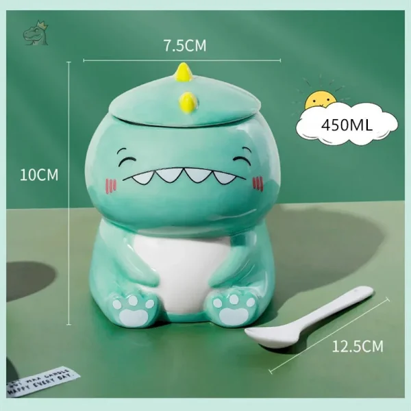 Tasse en forme de T-Rex, ajout ludique à votre cuisine