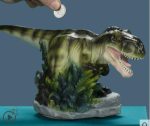 Tirelire T-rex amusante pour économiser de l'argent