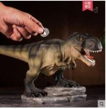 Tirelire dinosaure en forme de T-rex ludique