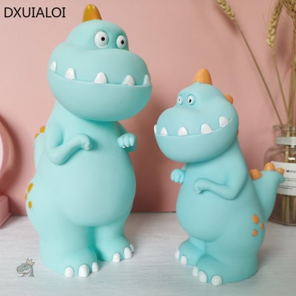 Tirelire dinosaure pour stimuler l'apprentissage financier
