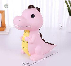 Tirelire dinosaure amusante pour économiser de l'argent