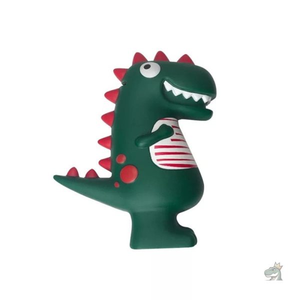 Tirelire dinosaure à motif ludique
