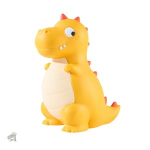 Tirelire en forme de dinosaure coloré pour les enfants