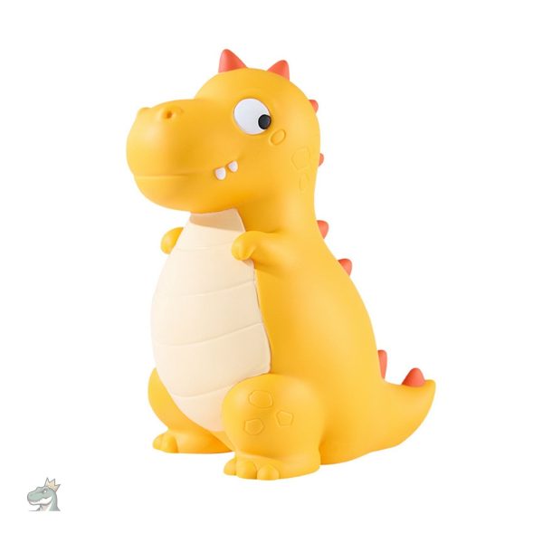Tirelire en forme de dinosaure coloré pour les enfants