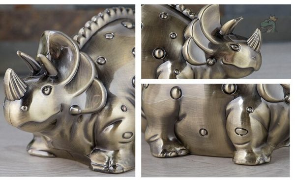 Économiseur en zinc dinosaure stylisé