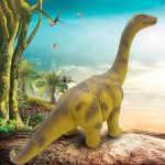 Tirelire dinosaure, accessoire de décoration original