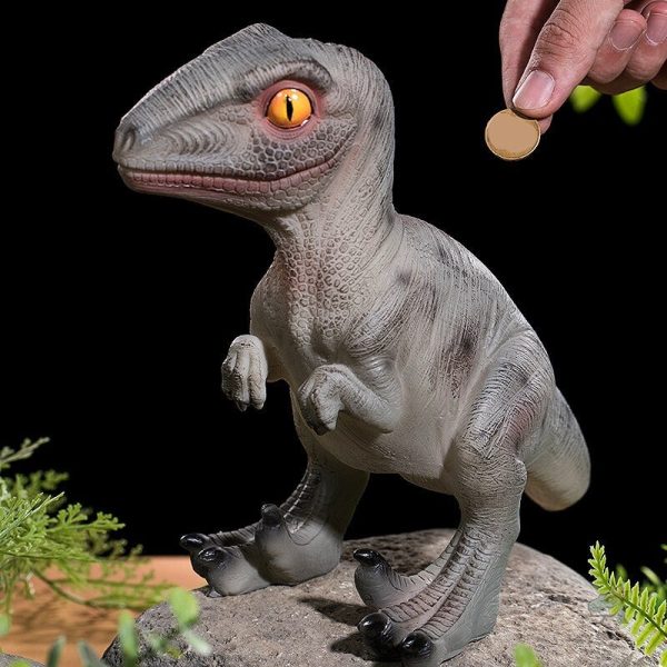 Tirelire originale dinosaure pour apprendre à épargner