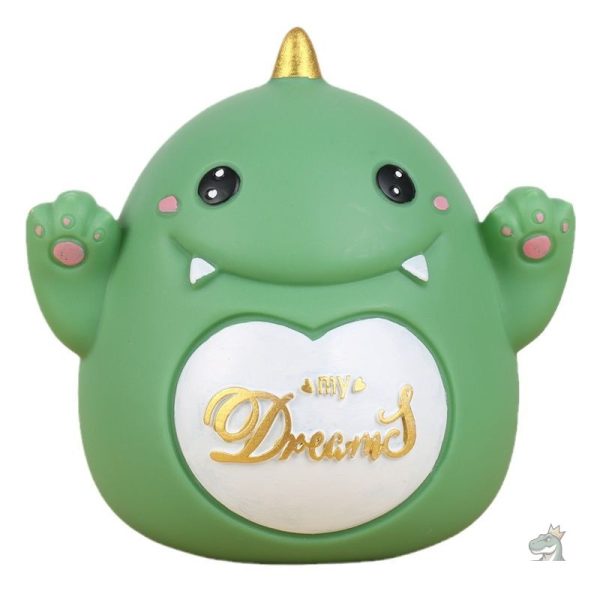 Tirelire originale en forme de dinosaure amusant