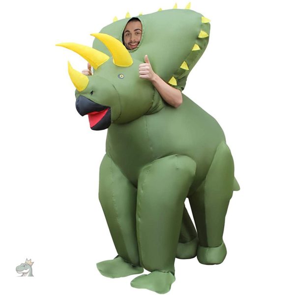 triceratops-costume-1 Costume Triceratops pour enfant en style dinosaure