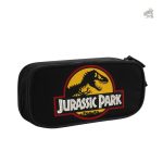 Trousse colorée Jurassic Park avec design dinosaure