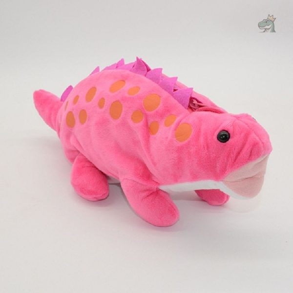 trousse en peluche de dinosaure, idéale pour les petits