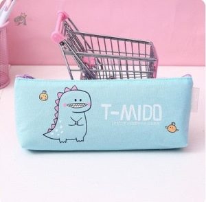 Trousse d'école motif dinosaure