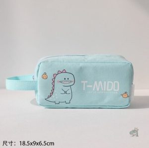 Trousse à crayons dinosaure pour enfant
