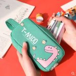 Trousse à dessin dinosaure pour les petites filles