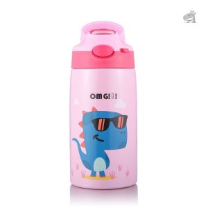 Gourde enfantine avec motif dinosaure amusant
