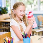 Gourde amusante avec illustration de dinosaure joyeux