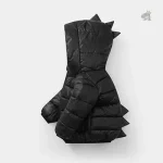 Veste à capuche avec décor de dinosaure