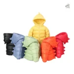 Veste d'extérieur avec motif dinosaure