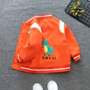 Veste casual avec motif de dinosaure