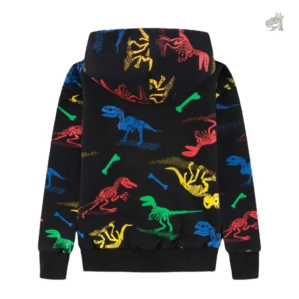 Veste tendance avec design de dinosaure