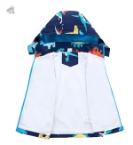 Veste dinosaure chaude pour les petits aventuriers
