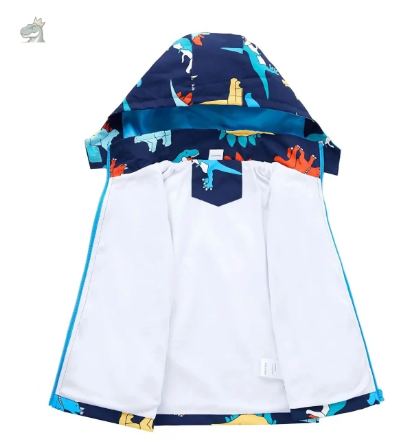 Veste dinosaure chaude pour les petits aventuriers