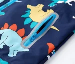 Veste enfantine en polaire à thème dinosaure