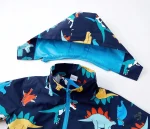 Veste confortable avec illustration de dinosaure