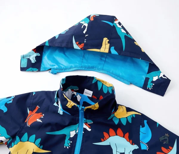 Veste confortable avec illustration de dinosaure