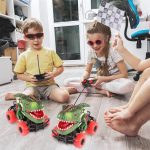 Voiture télécommandée dinosaure, jeu d'extérieur amusant